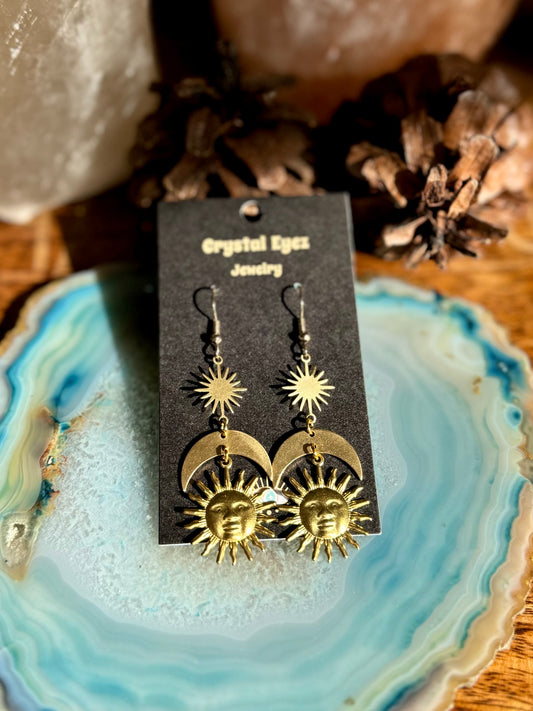 Celestial Sun Earrings