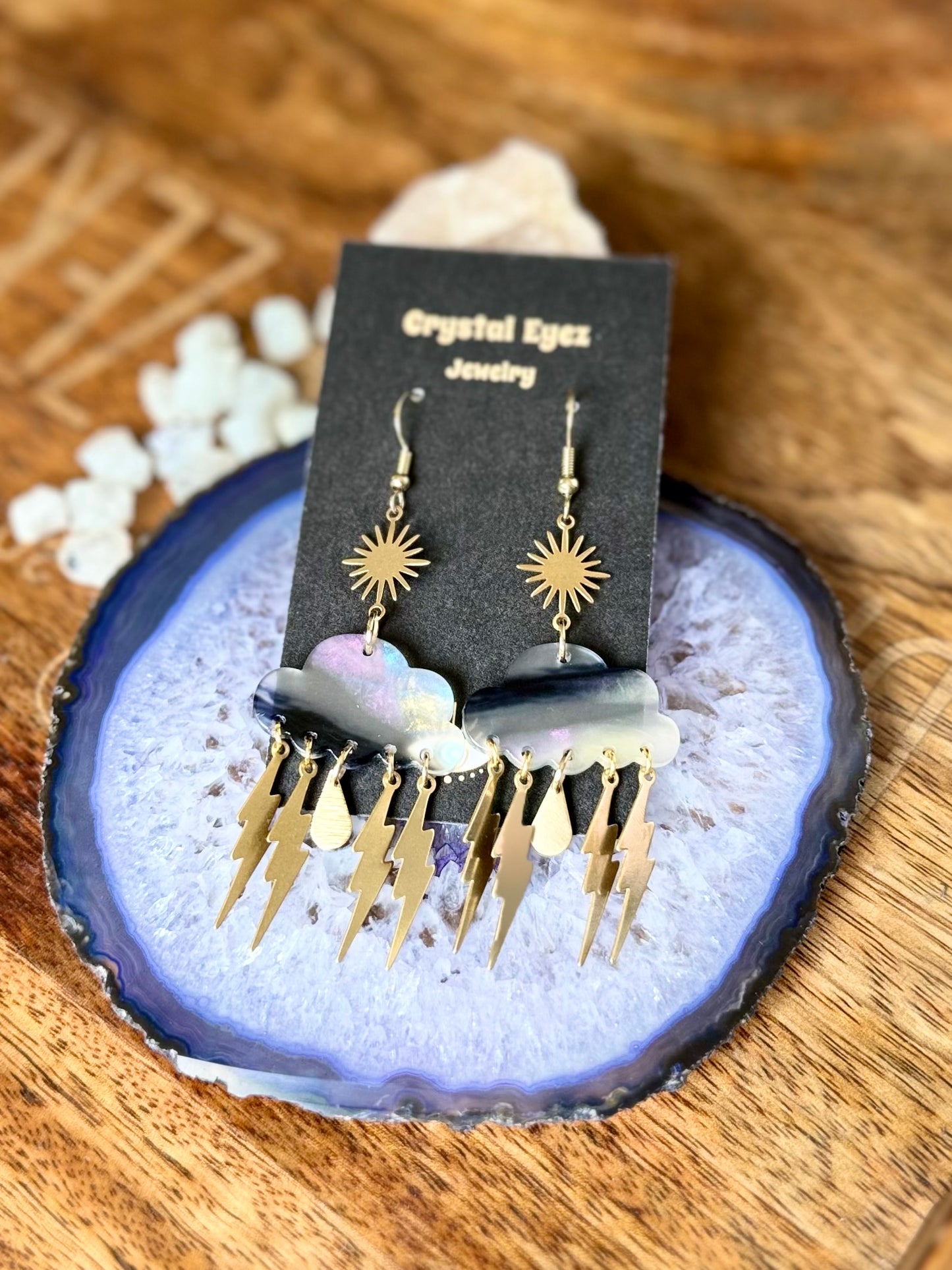 Storm Cloud Earrings