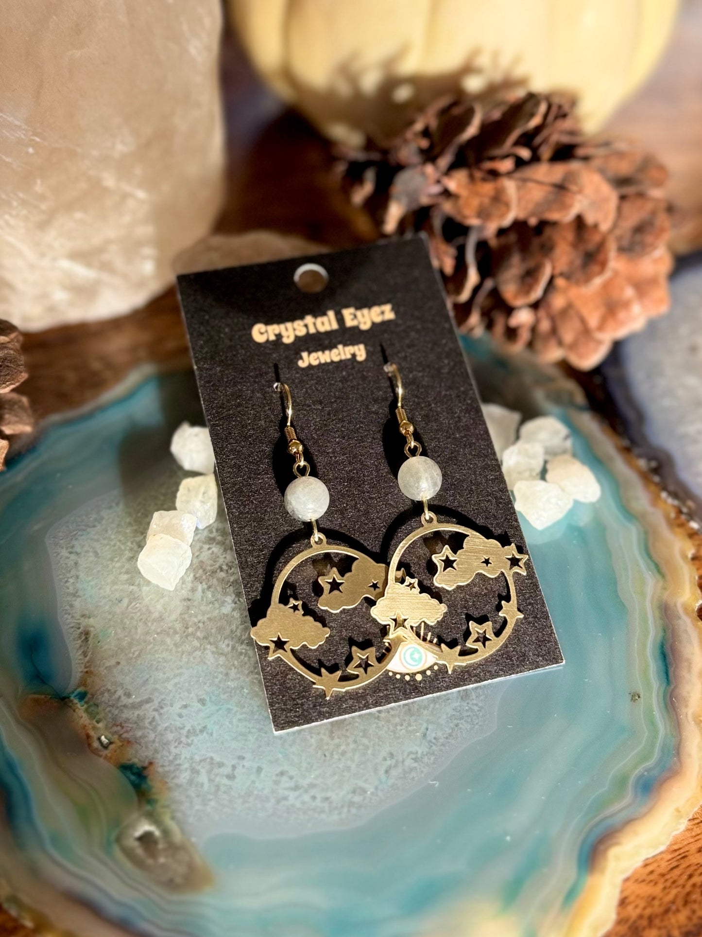 Crystal Galaxy Earrings