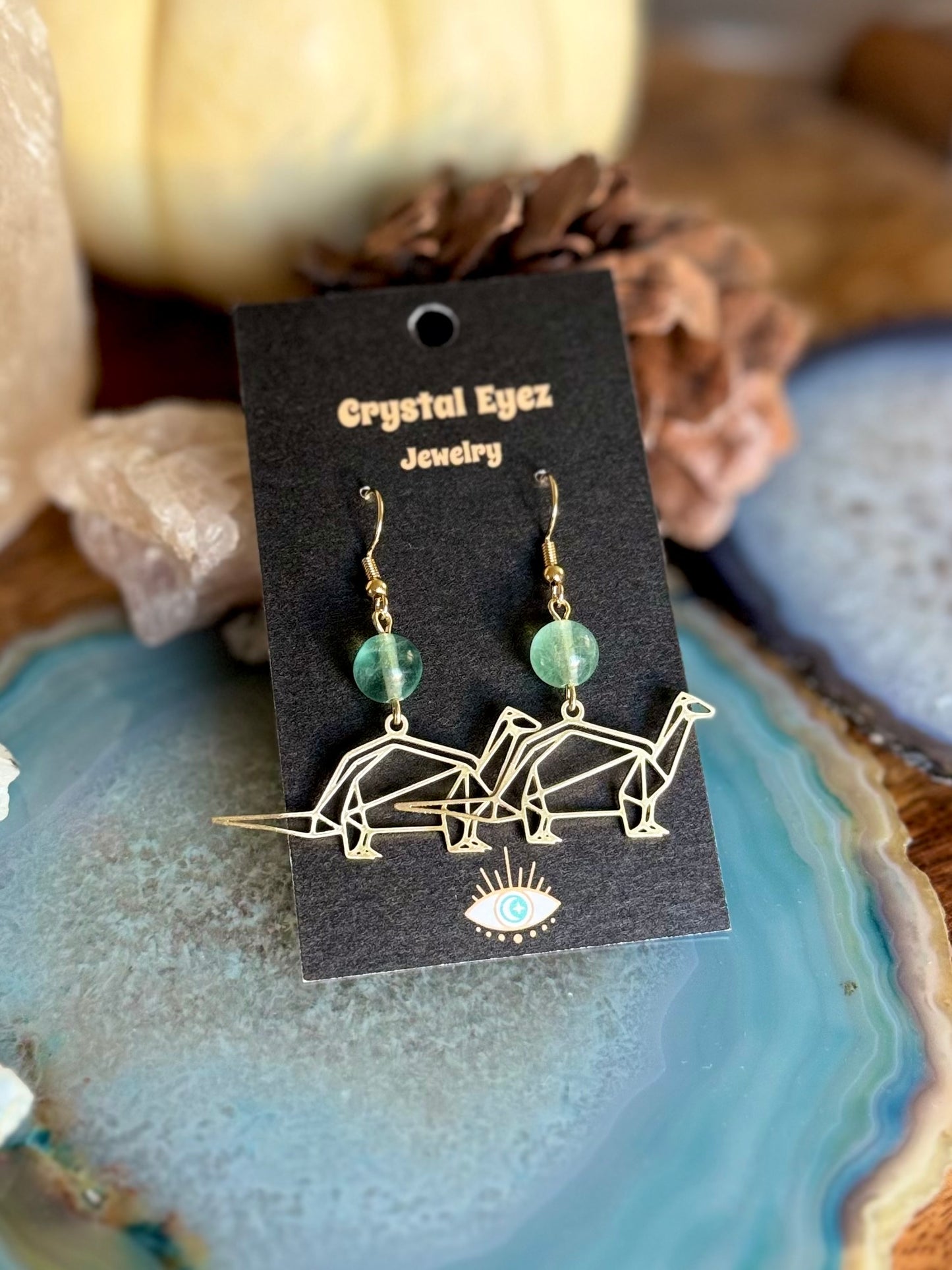 Dinosaur Earrings