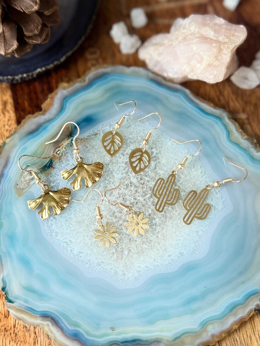 Botanical Charm Earrings