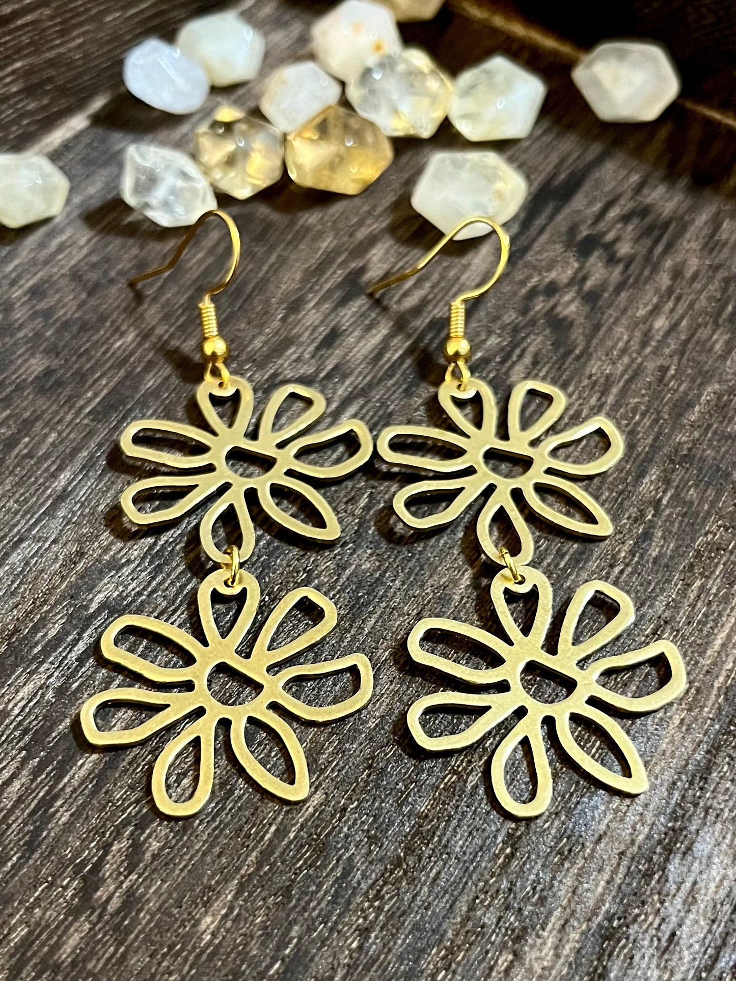 Daisy Dangle Earrings