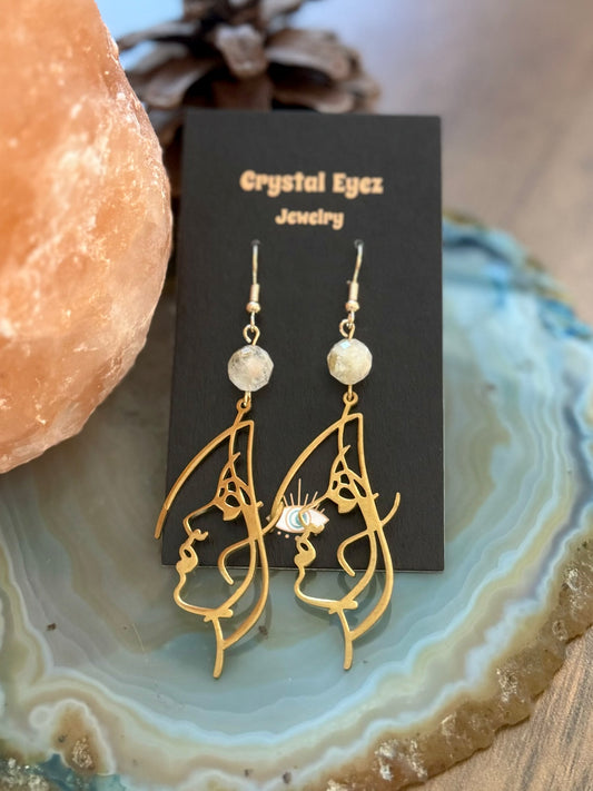 Golden Woman Earrings