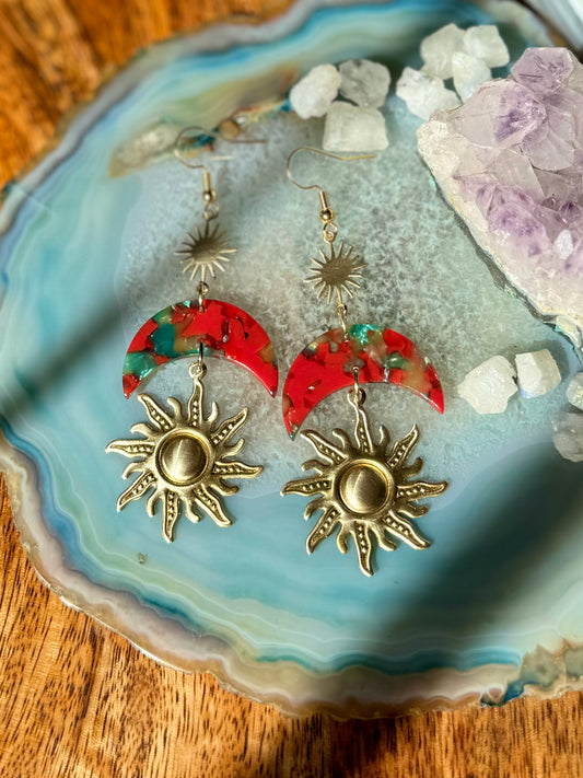 Sunset in Color Earrings