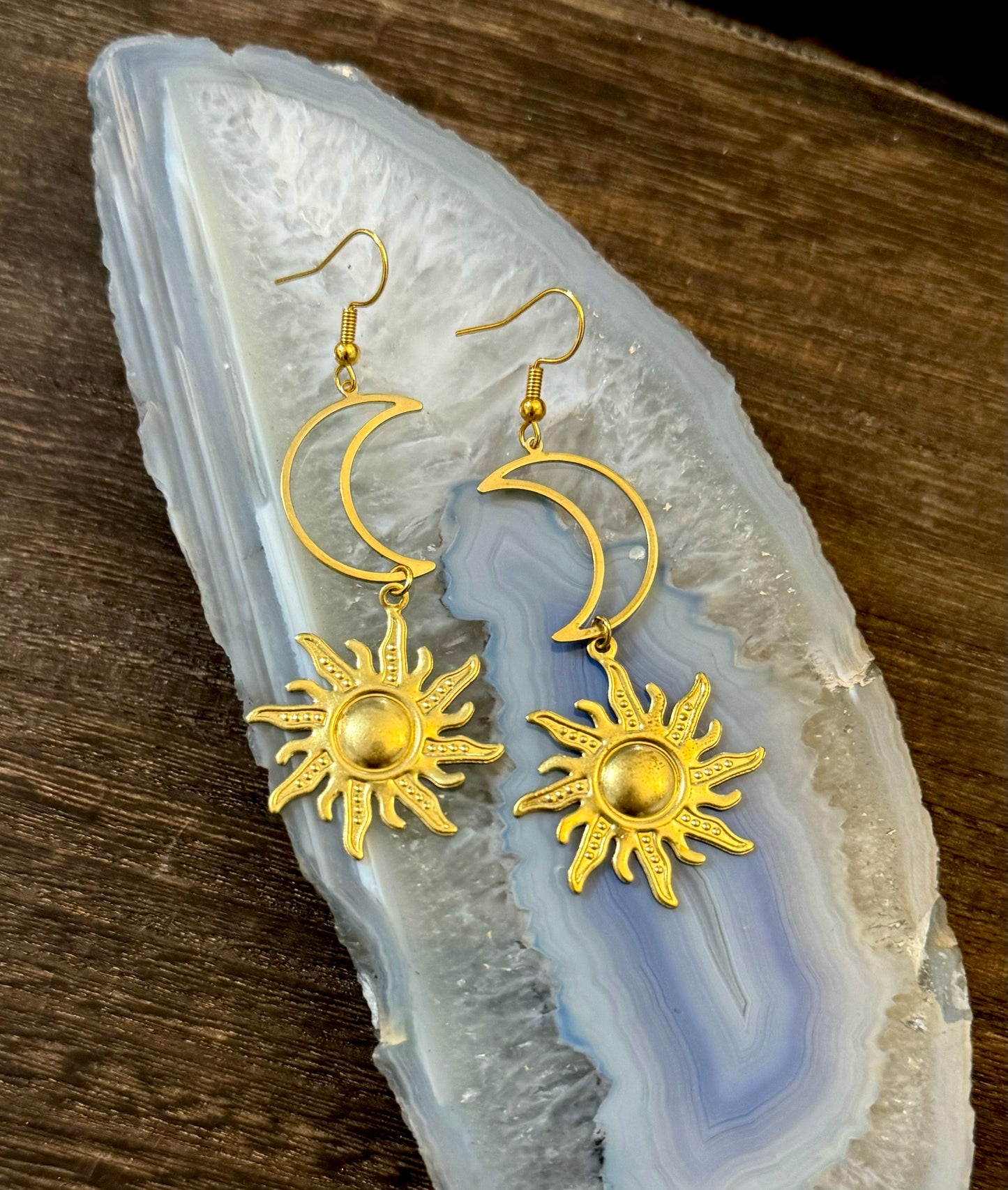 Solar Eclipse Earrings