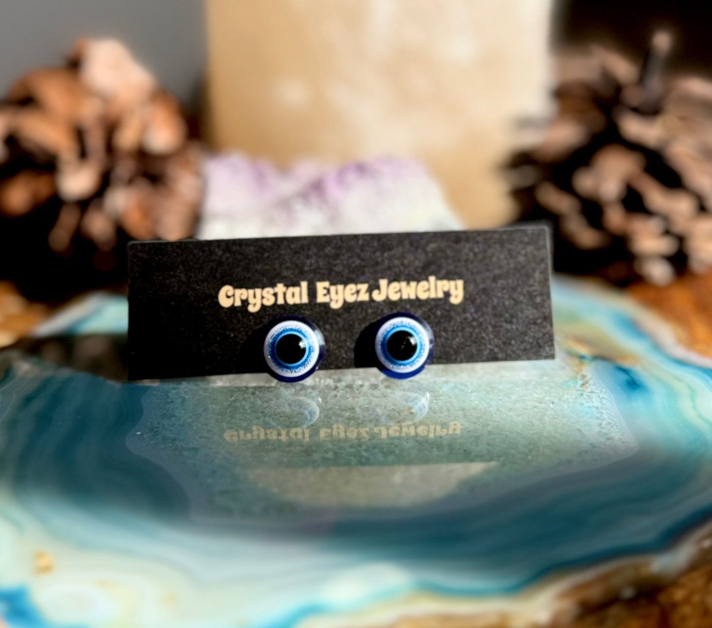 Evil Eye Studs