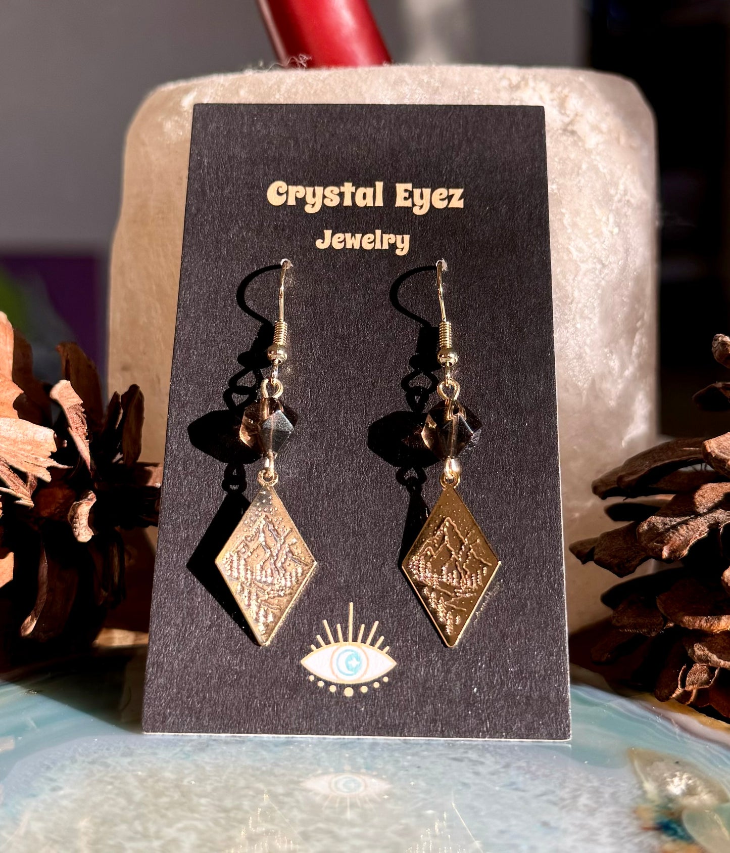 Smoke in the Mountains Earrings