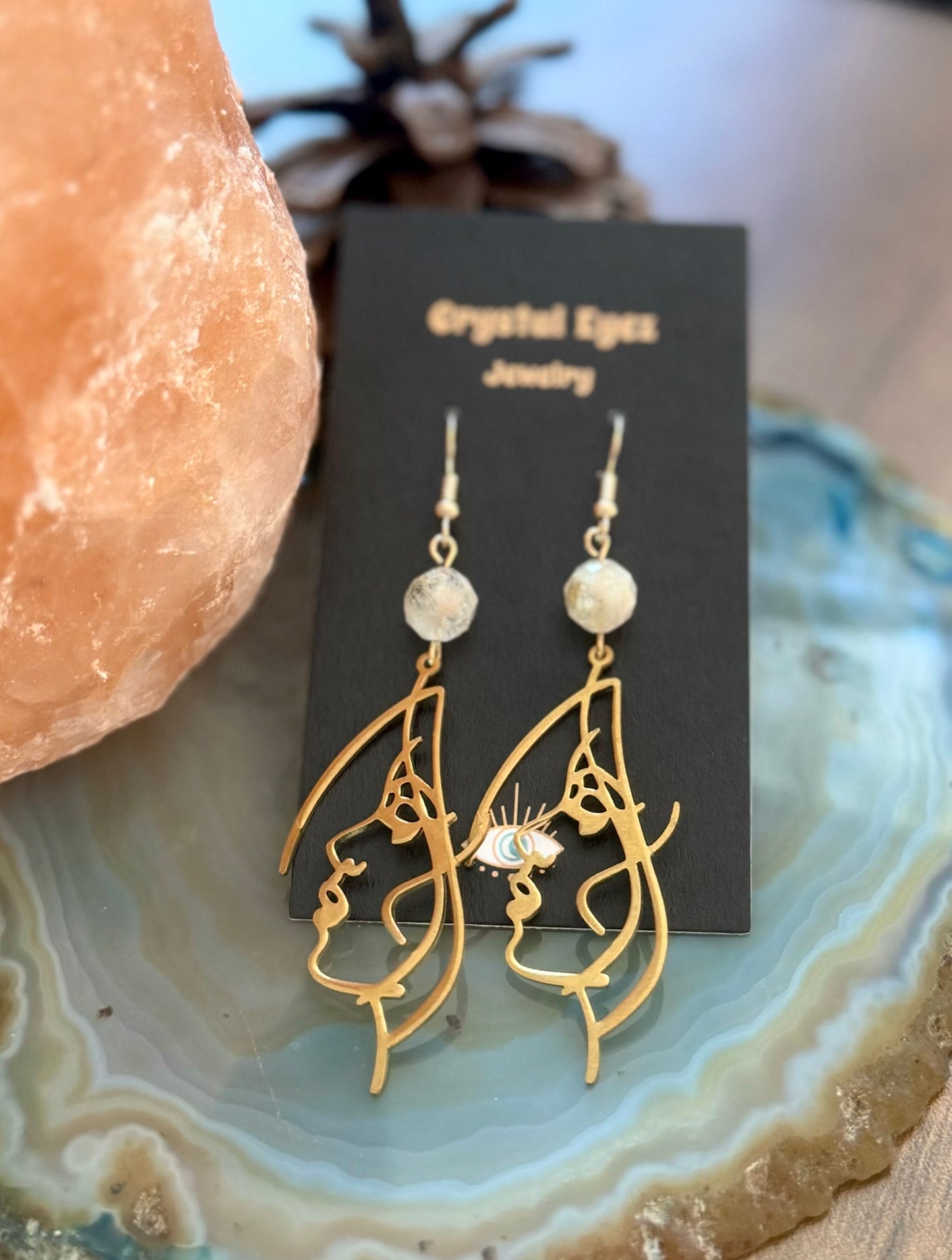 Golden Woman Earrings