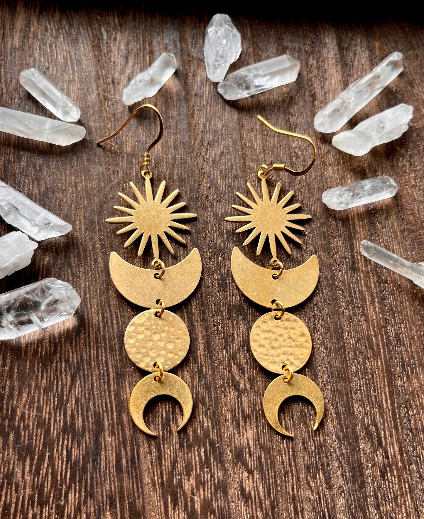 Phases of the Moon Earrings