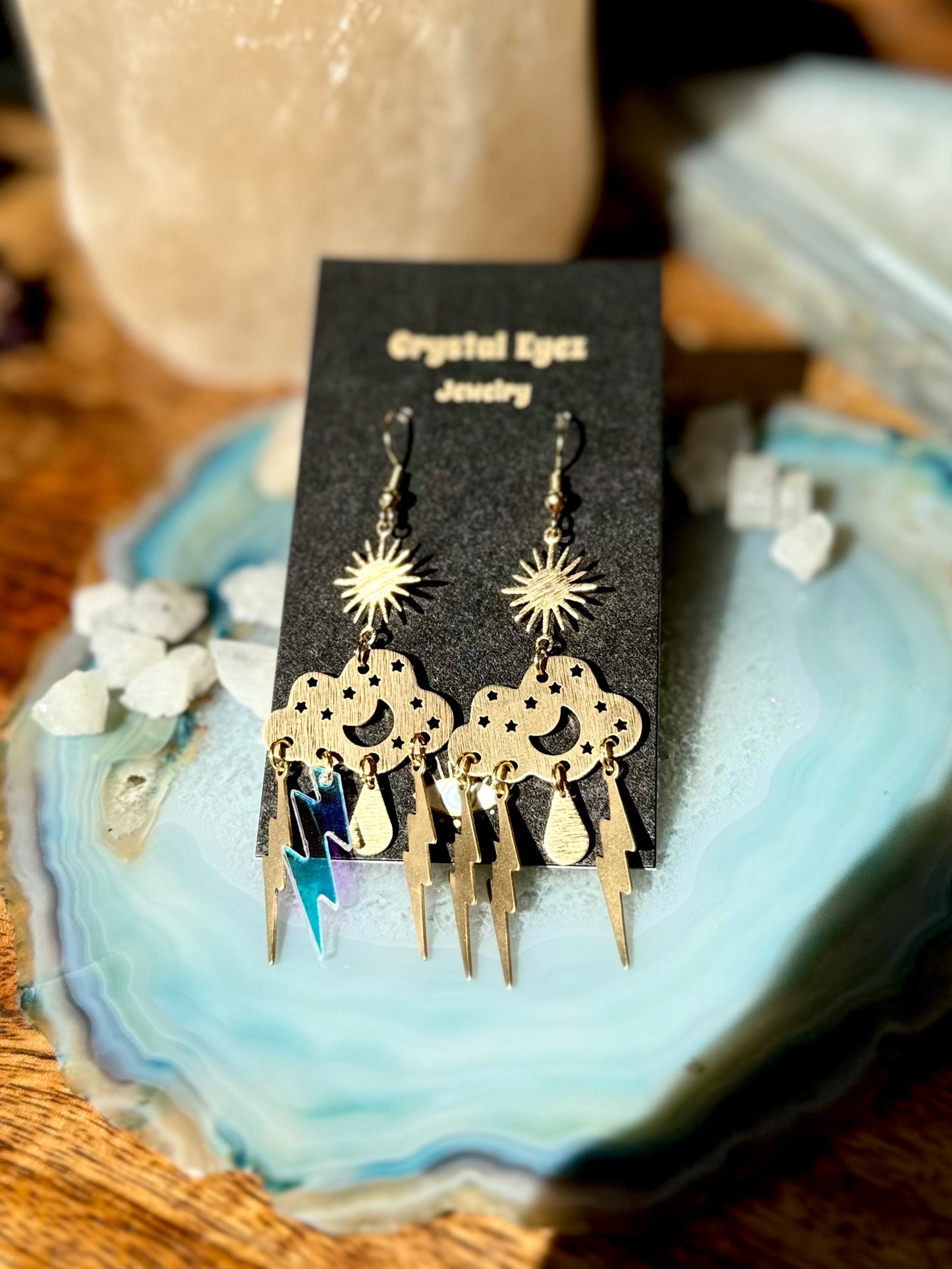 Storm Cloud Earrings