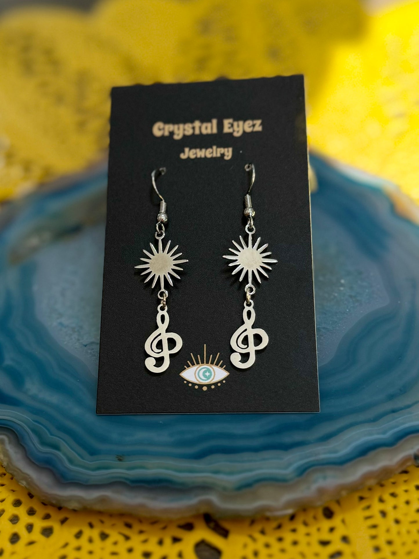 Music Note Earrings