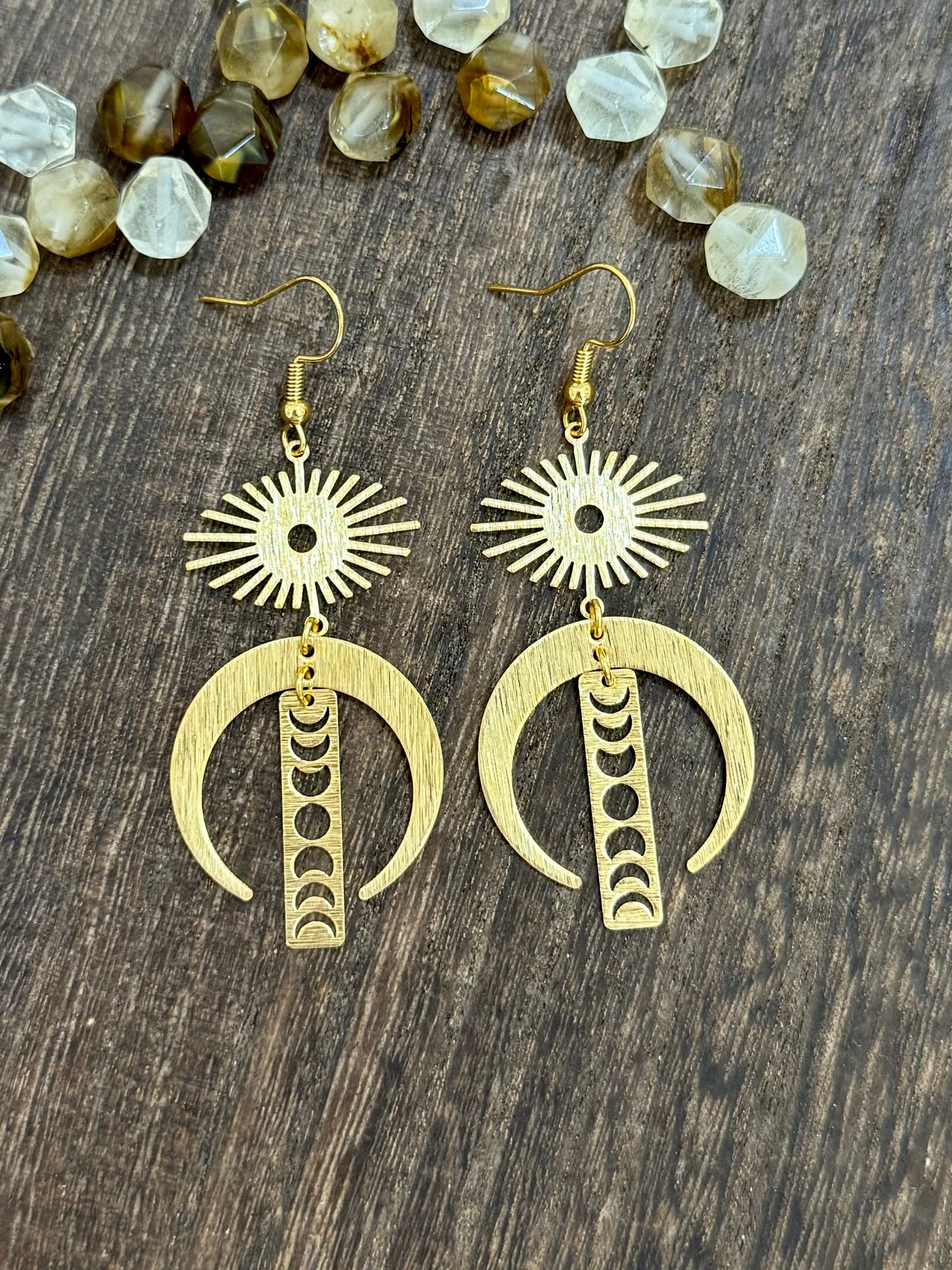 Phases of the Moon Earrings