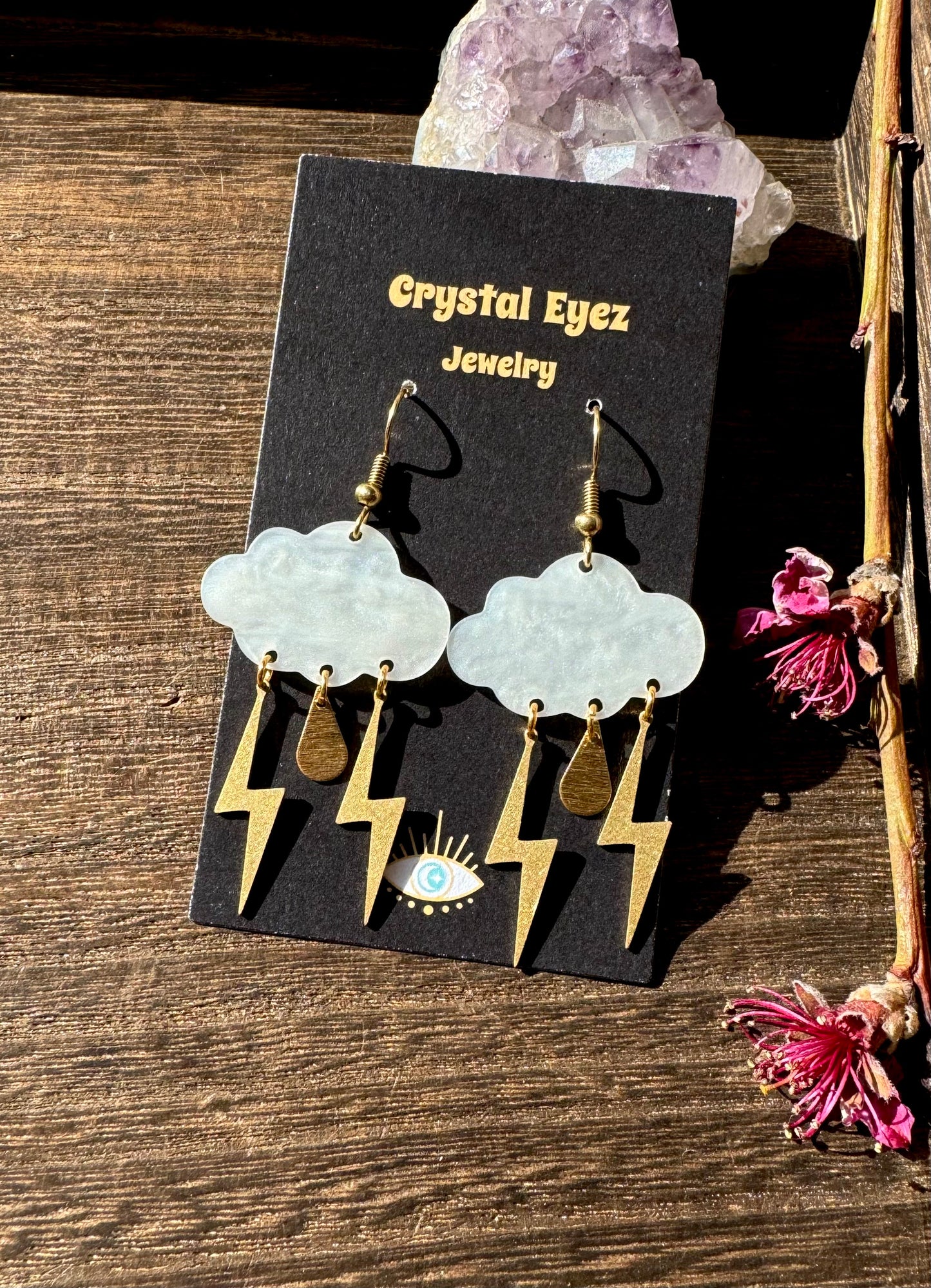 Storm Cloud Earrings