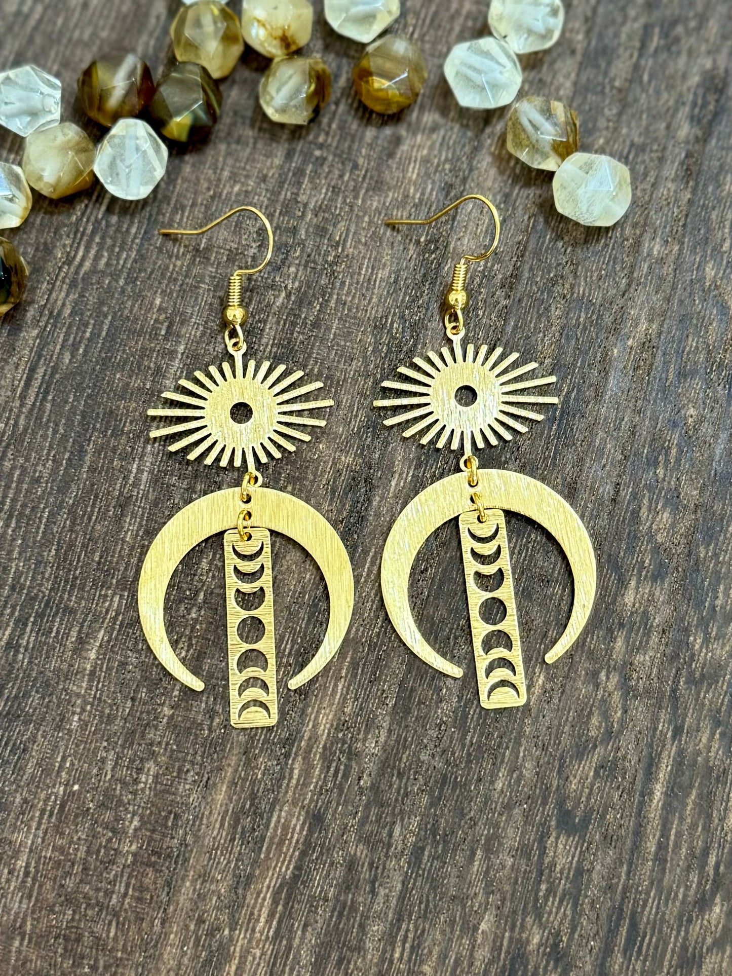 Phases of the Moon Earrings