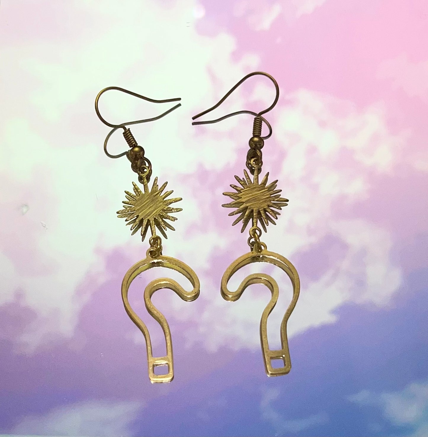 Question Mark Earrings