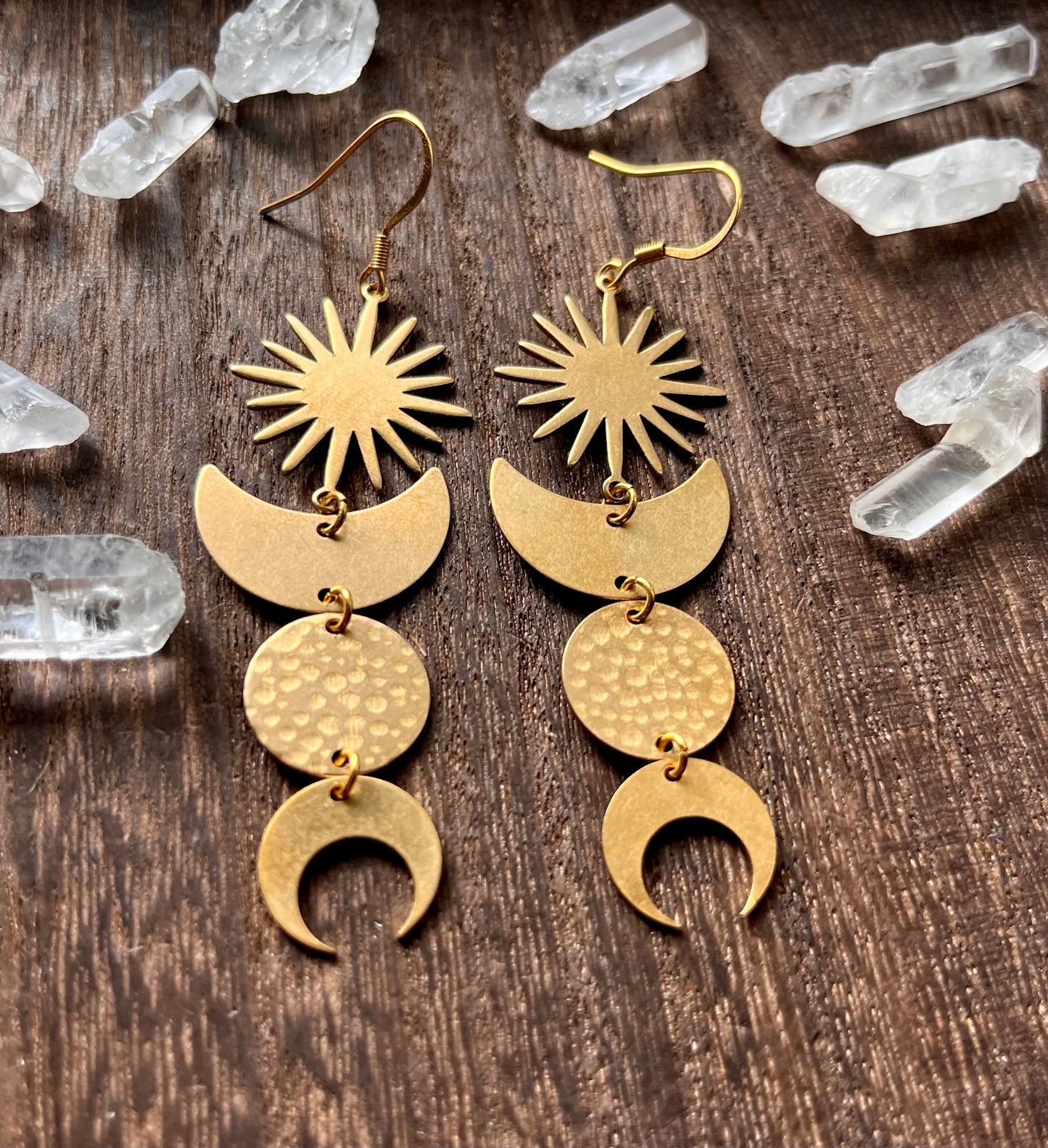 Phases of the Moon Earrings