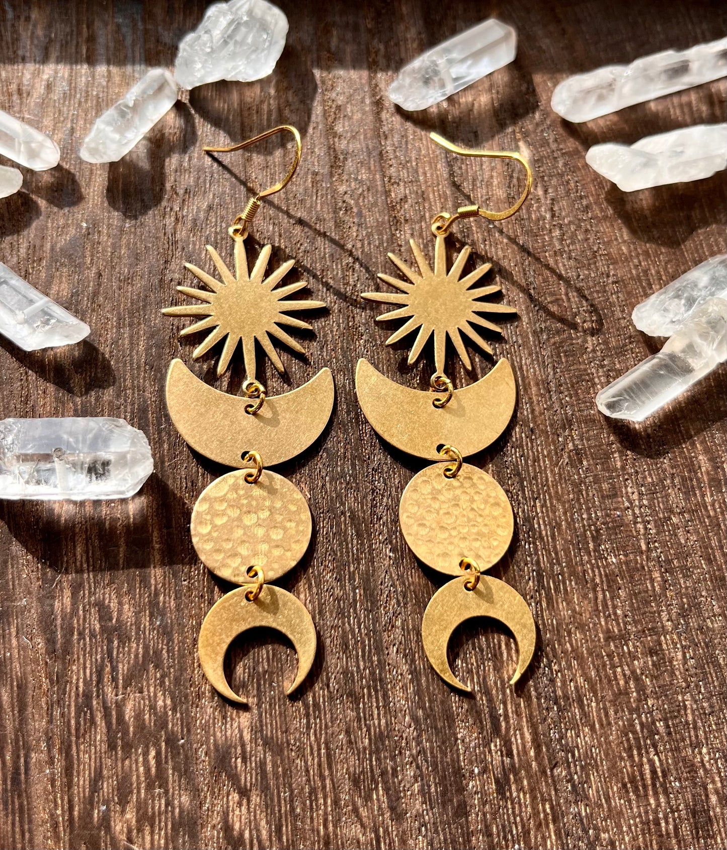 Phases of the Moon Earrings