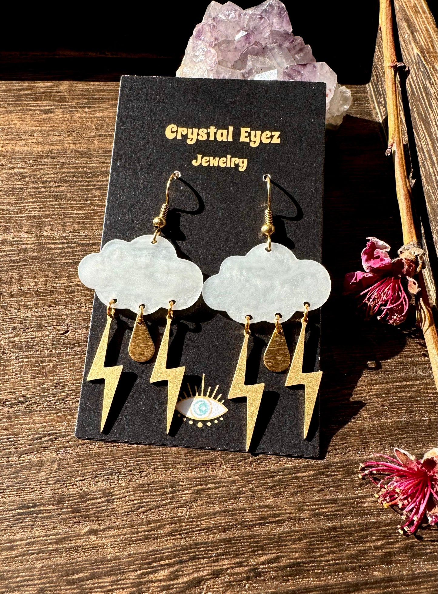 Storm Cloud Earrings