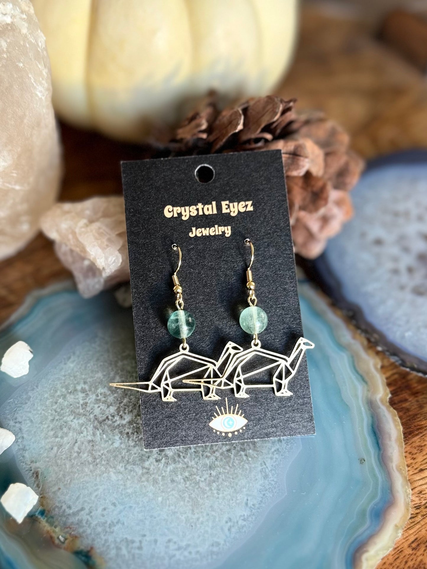 Dinosaur Earrings