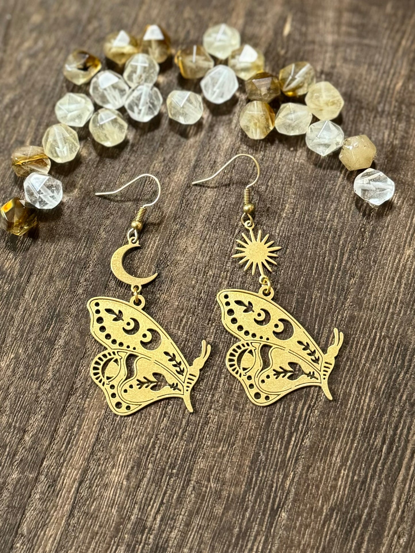 Starlight Butterfly Earrings