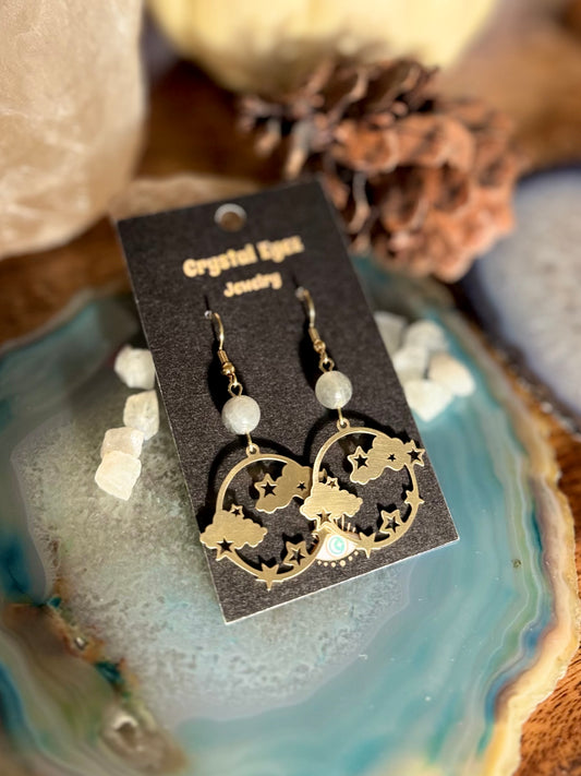 Crystal Galaxy Earrings