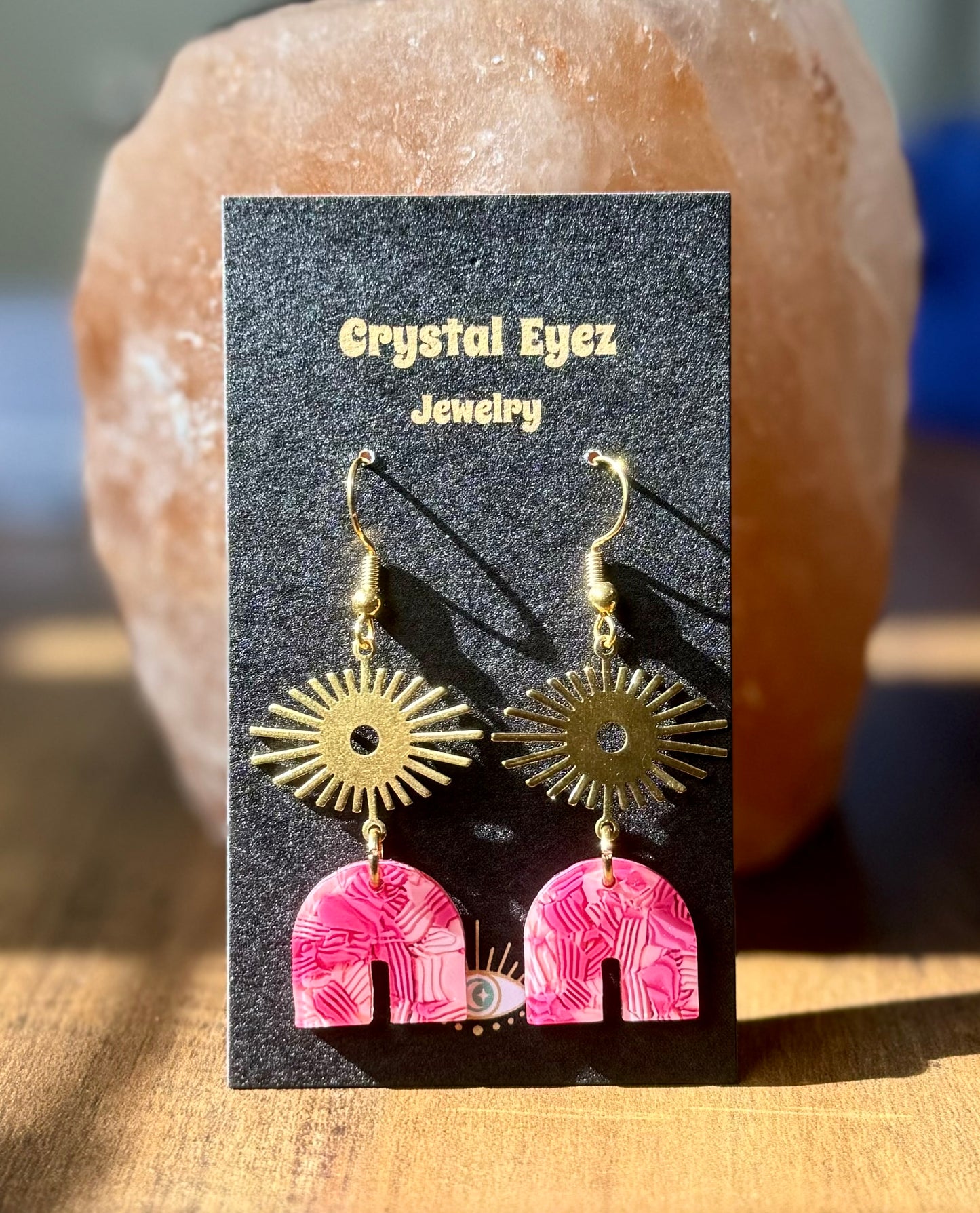 Pop of Pink Earrings