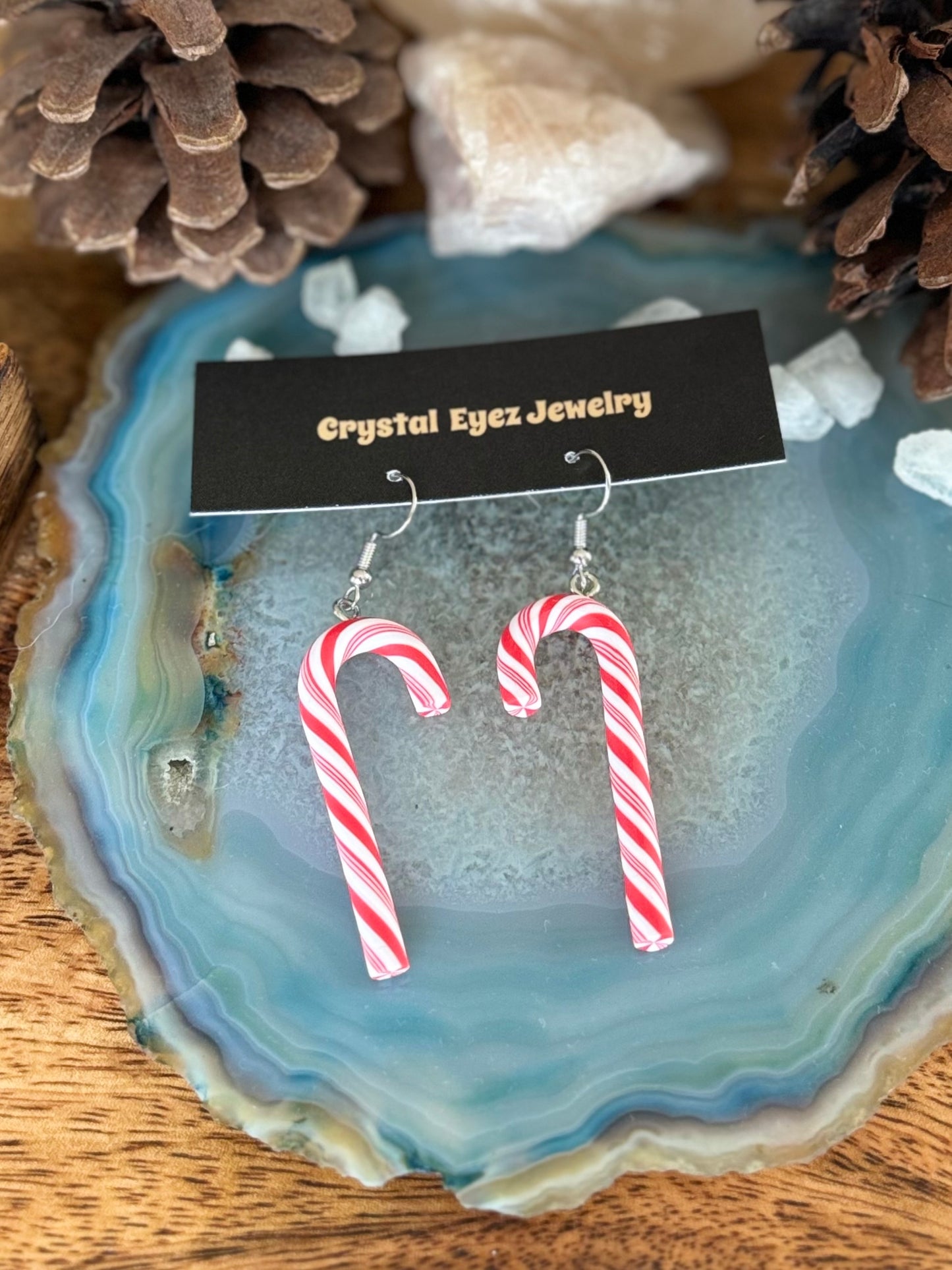 Candy Cane Earrings