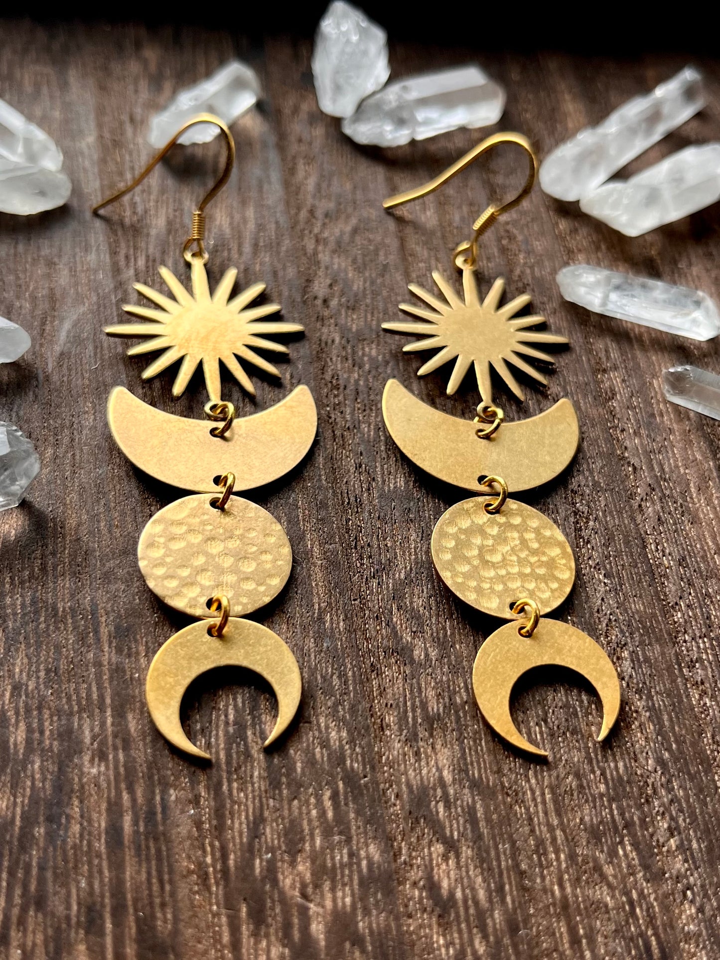 Phases of the Moon Earrings