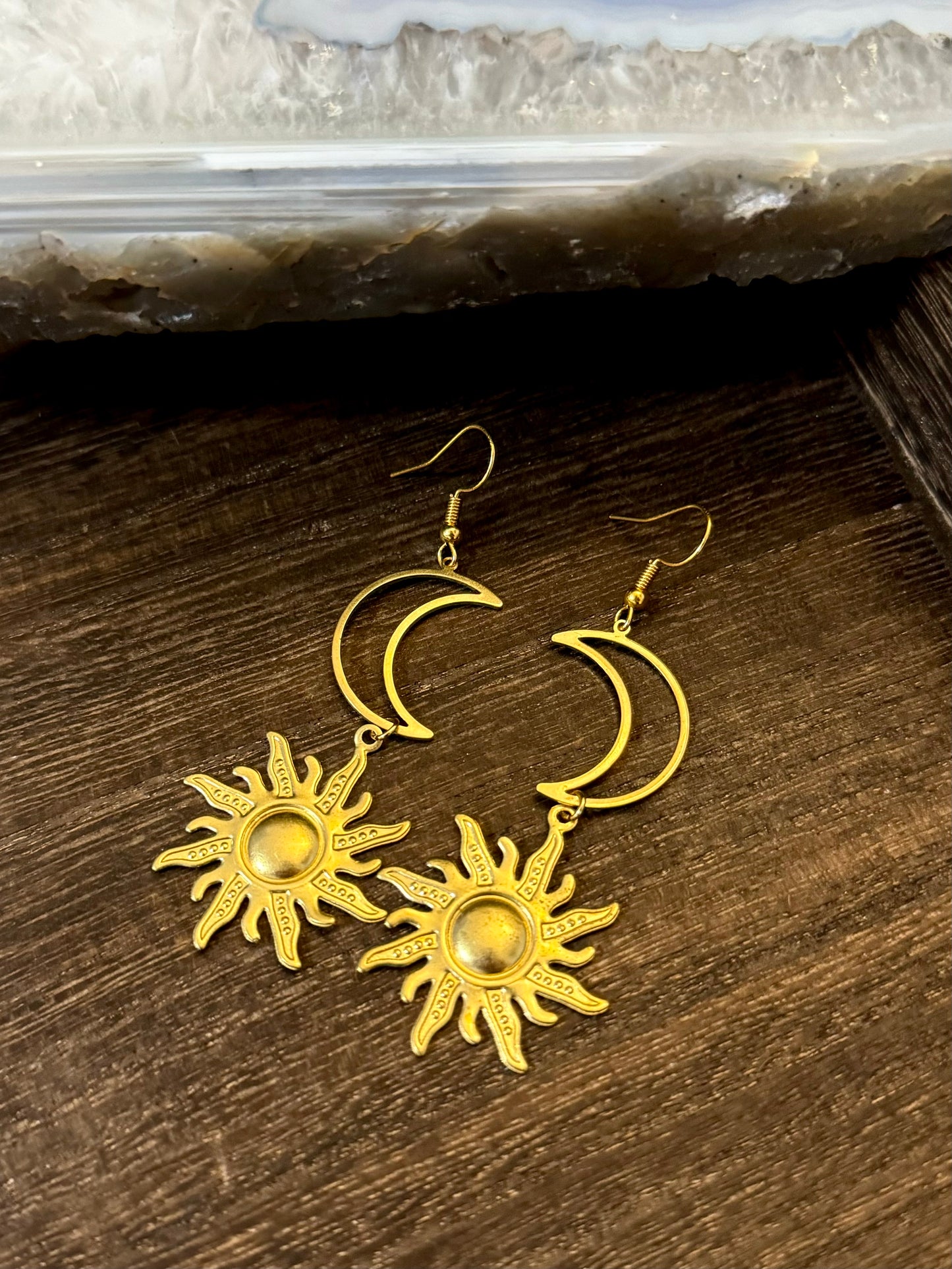 Solar Eclipse Earrings