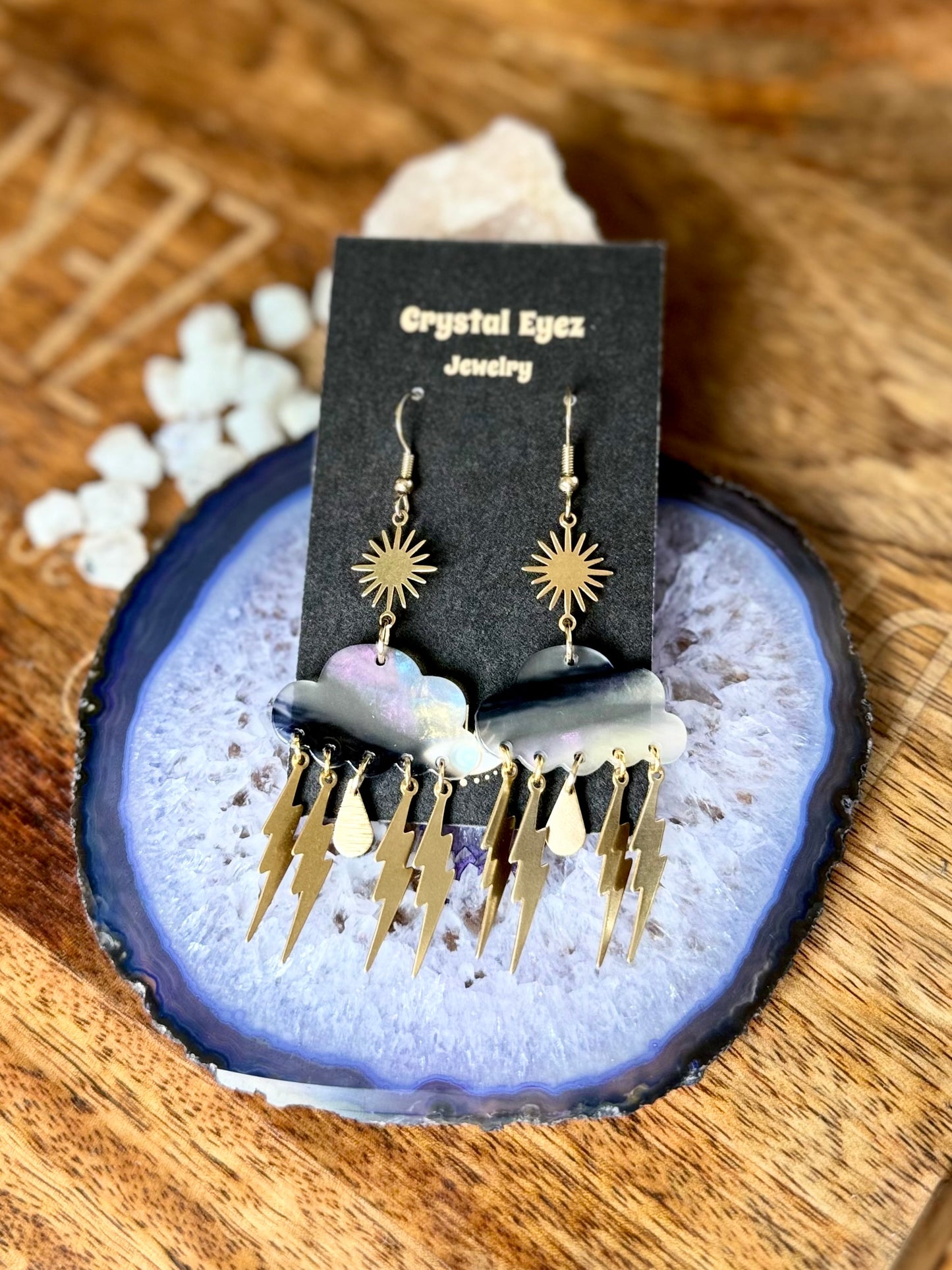 Storm Cloud Earrings