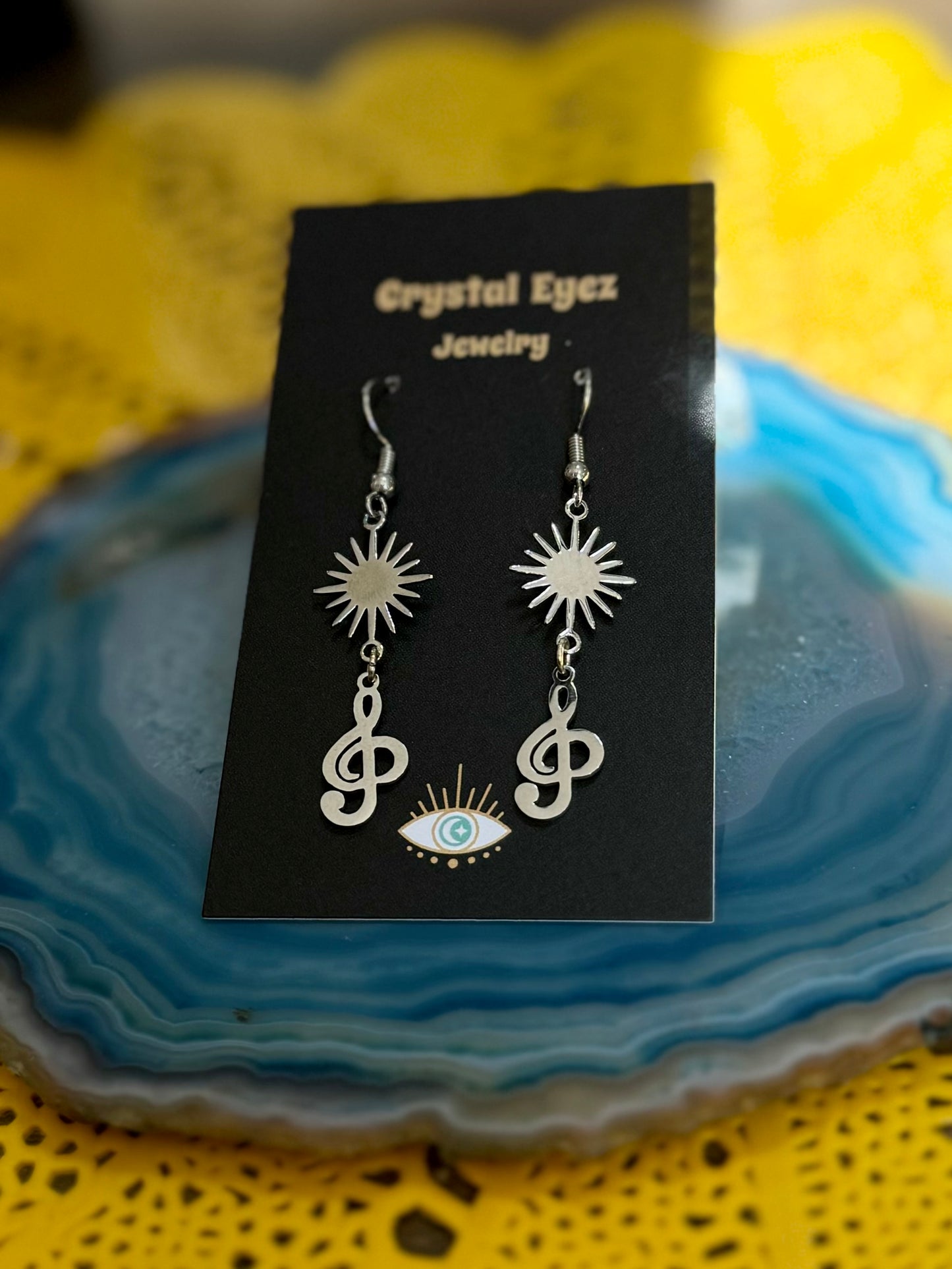 Music Note Earrings