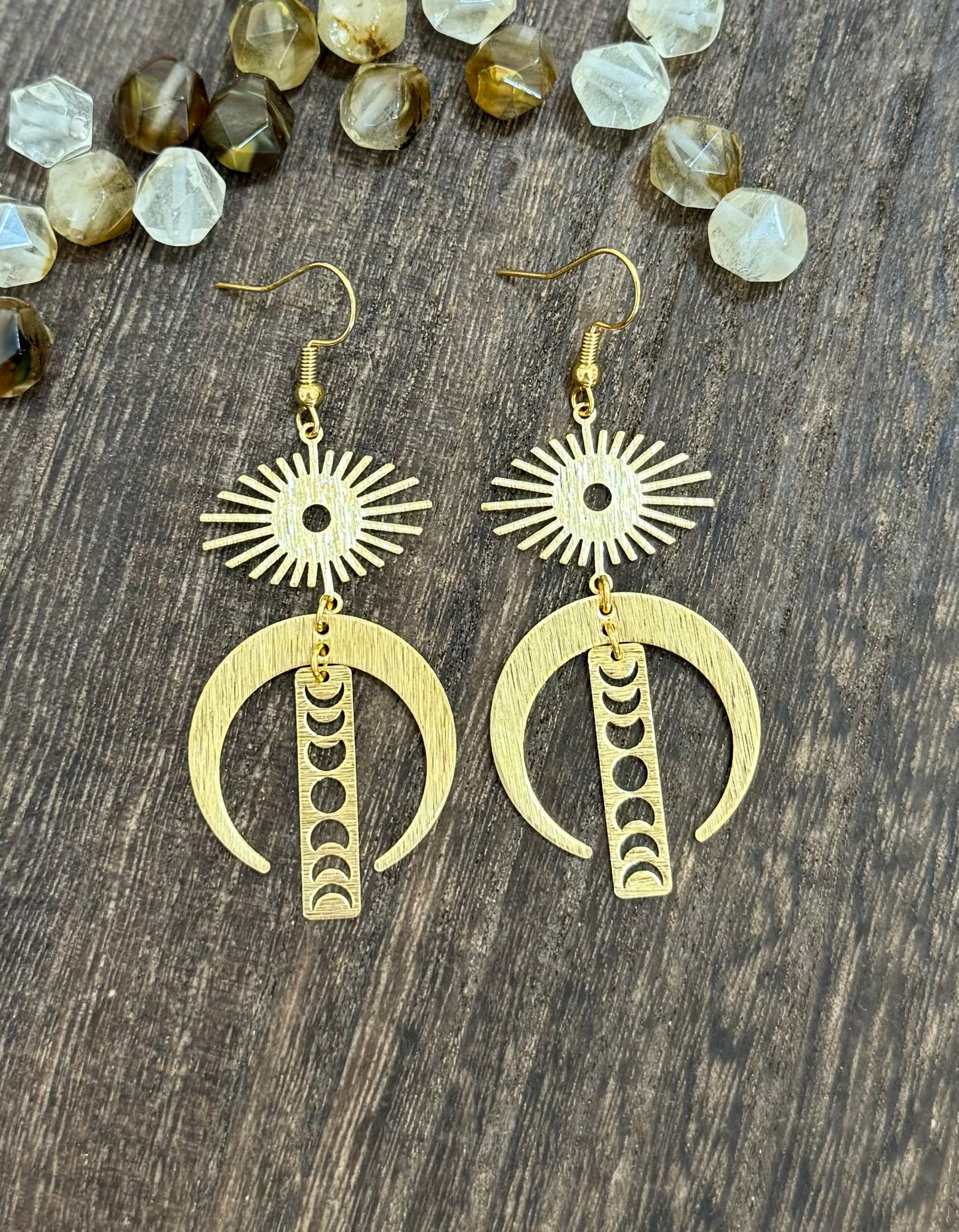 Phases of the Moon Earrings