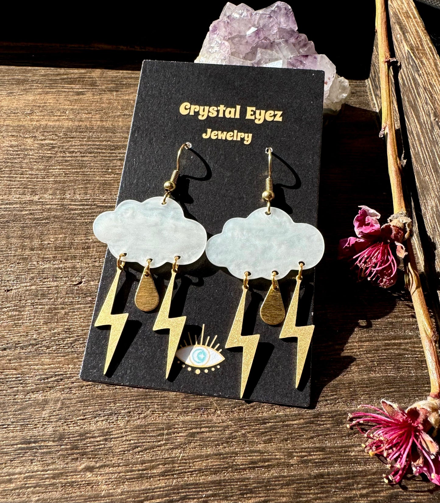 Storm Cloud Earrings