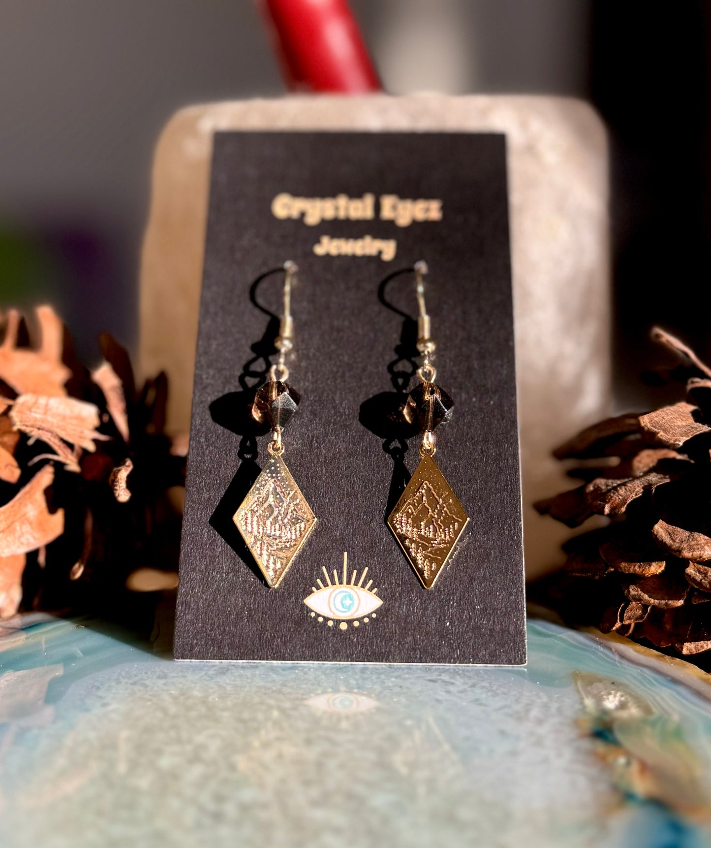 Smoke in the Mountains Earrings